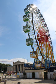 "Sommer in der Stadt"  mit Willenborg Riesenrad auf dem Königsplatz (©Foto: Martin Schmitz)